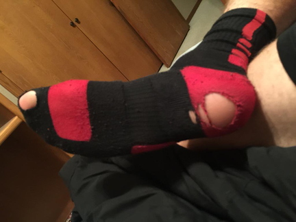 Too big for sock
